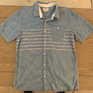 Short Sleeve Vans Button Down